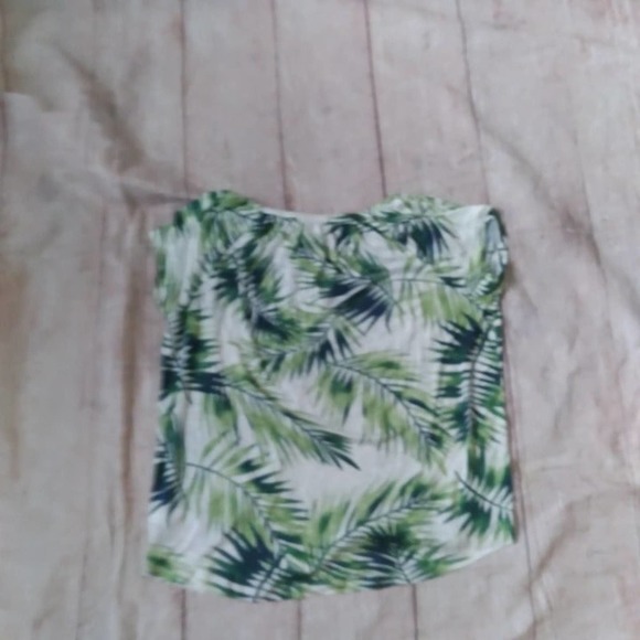 Chaps sleeveless tshirt with drawstrings sz S, NWT - Picture 4 of 5